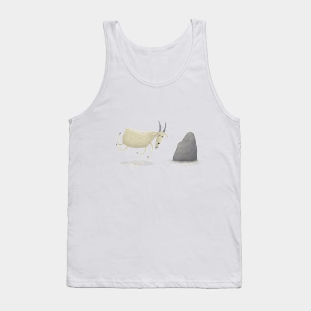 Angry capricorn Tank Top by jurjenbertens